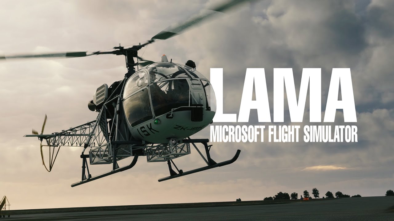 LAMA SA315B - for MSFS - ANNOUNCEMENT TRAILER