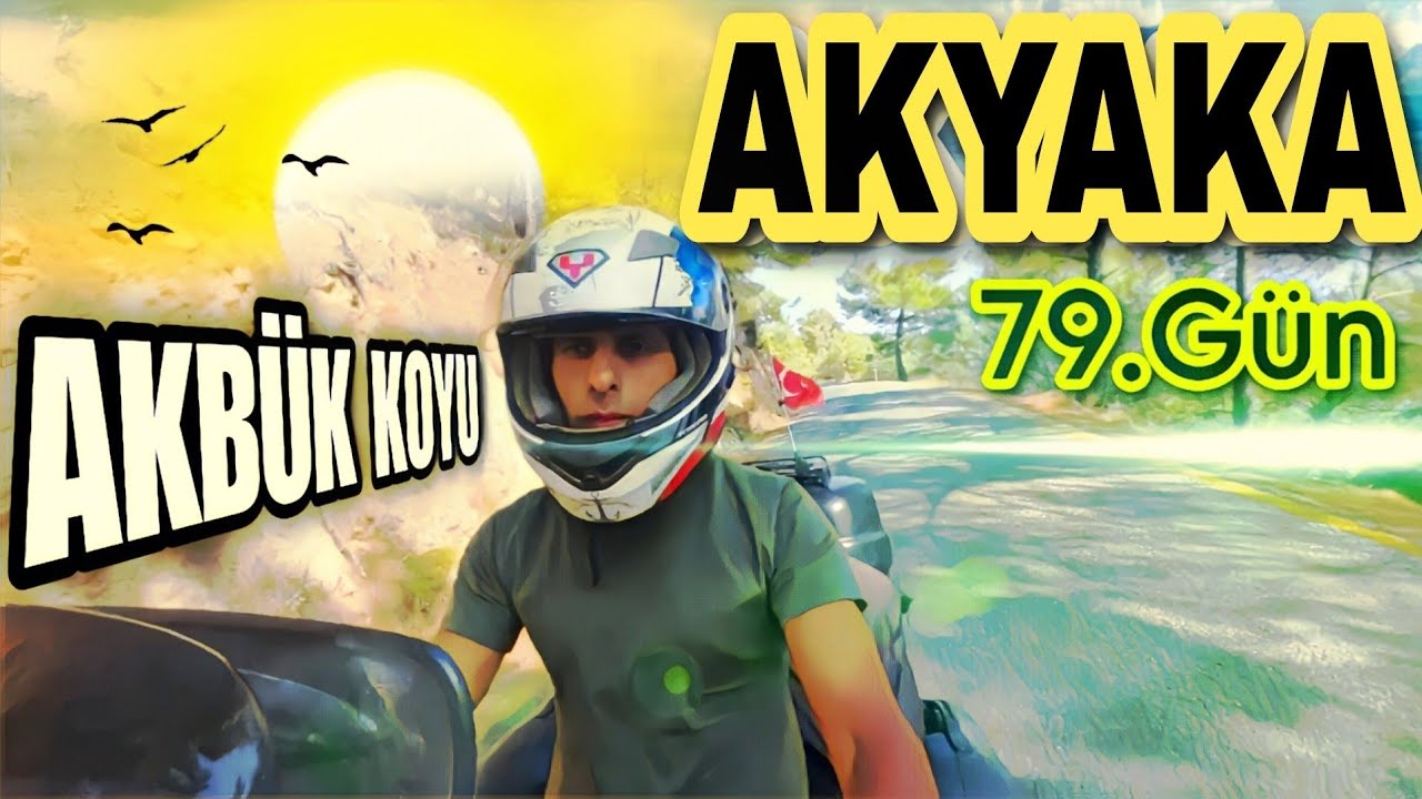 AKBÜK KOYU YOLUNDA KEYİFLİ ORMAN YOLLARI, CENNET GİBİ BİR KÖY,MOTOSİKLET İLE UZUN YOL