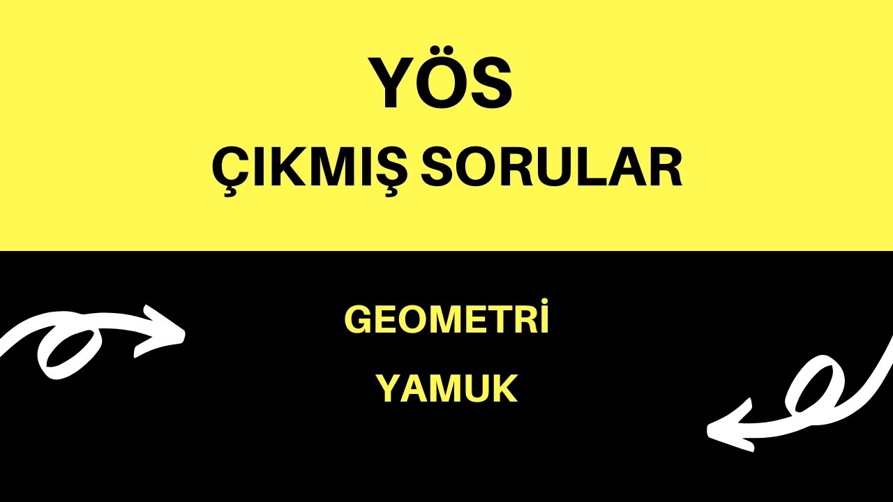 YÖS ÇIKMIŞ SORULAR / YAMUK    #yöskursu #onlineyöskursu