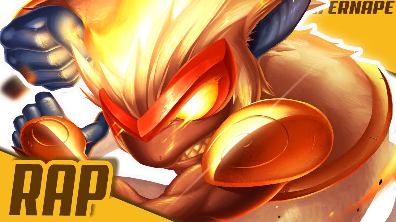 RAP do INFERNAPE - 「 A verdadeira Chama」 Pokemon - TCPunters Rap #14