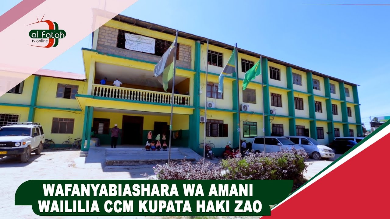 WAFANYABIASHA WA AMANI WAILILIA CCM.