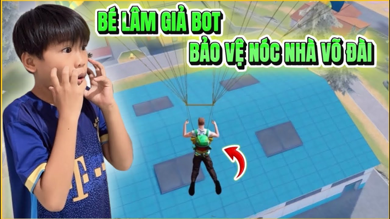 Thử Thách Giả Bot Bảo Vệ Nóc Nhà Võ Đài, Bé Lâm Khiến 25 Team Bị Rớt Rank ???