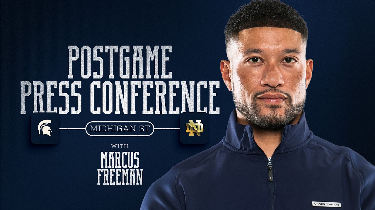 Michigan State | Marcus Freeman Postgame Press Conference (9.19.26) | Notre Dame Football