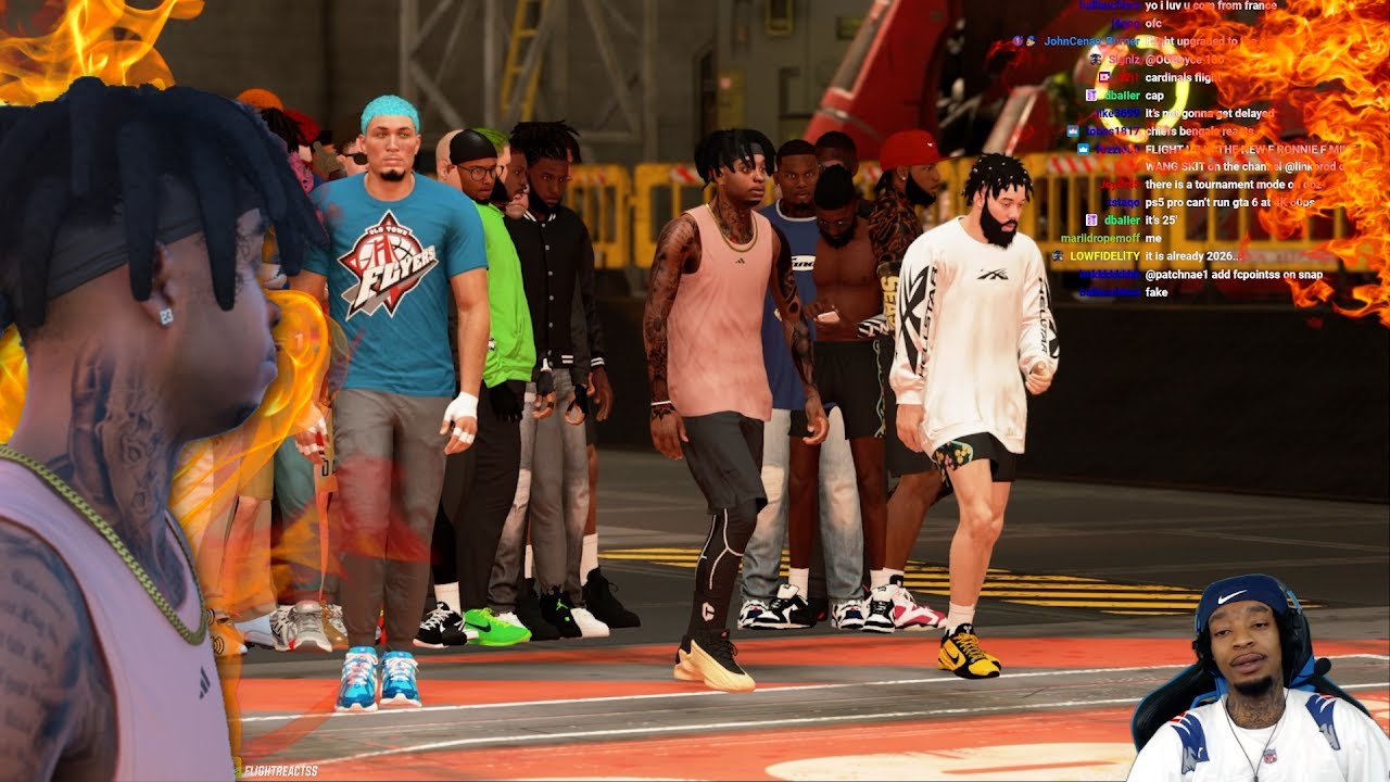 Spoiled 2k kids pull up on Flight after getting an F on there William Shakespeare test NBA 2K25!