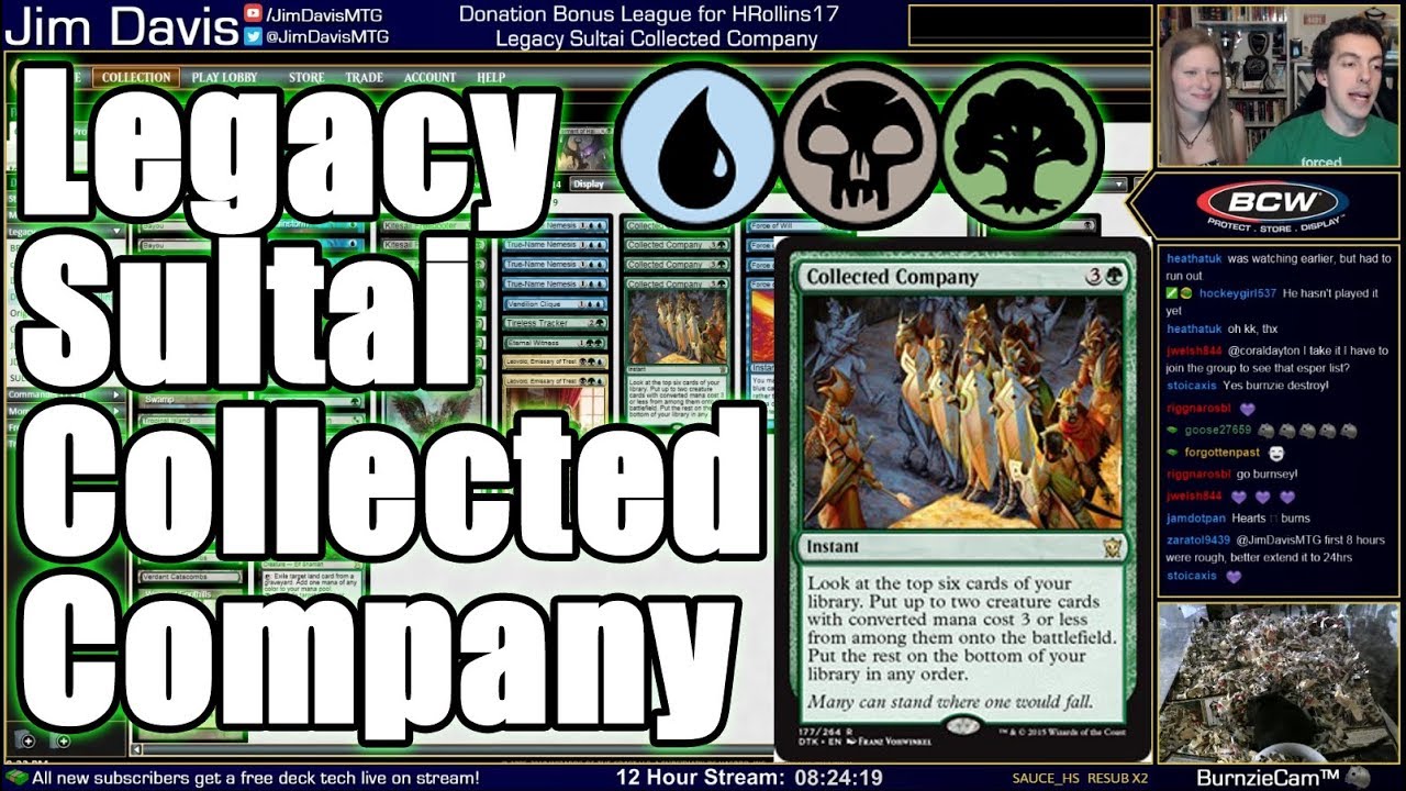 Is Collected Company a Playable Legacy Card? Let's Find Out! Legacy Sultai Collected Company