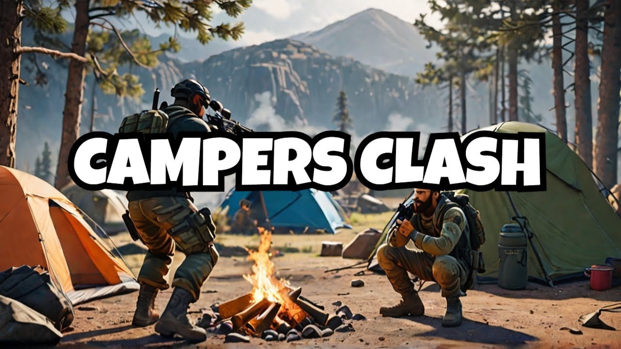 FIGHTING Over the SAME Camping Spot in Modern Warfare 2019