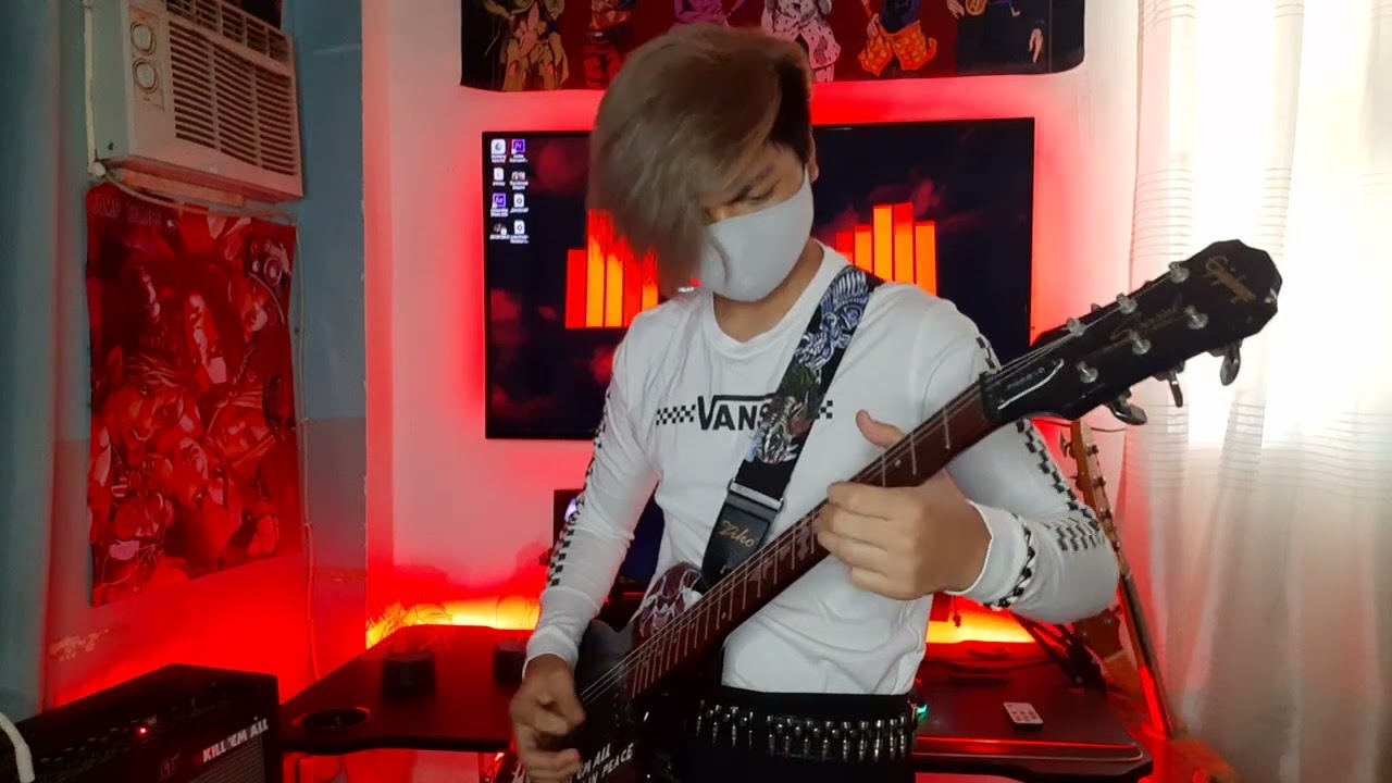 Hayloft II - Mother Mother (Guitar and Bass Cover, Original Guitar Solo)