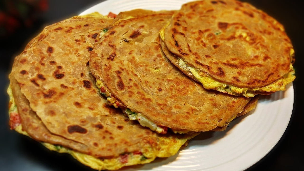 Double Anda Paratha Recipe for Sehri | High Protein Sehri Recipe | Ramadan Special Anda Paratha