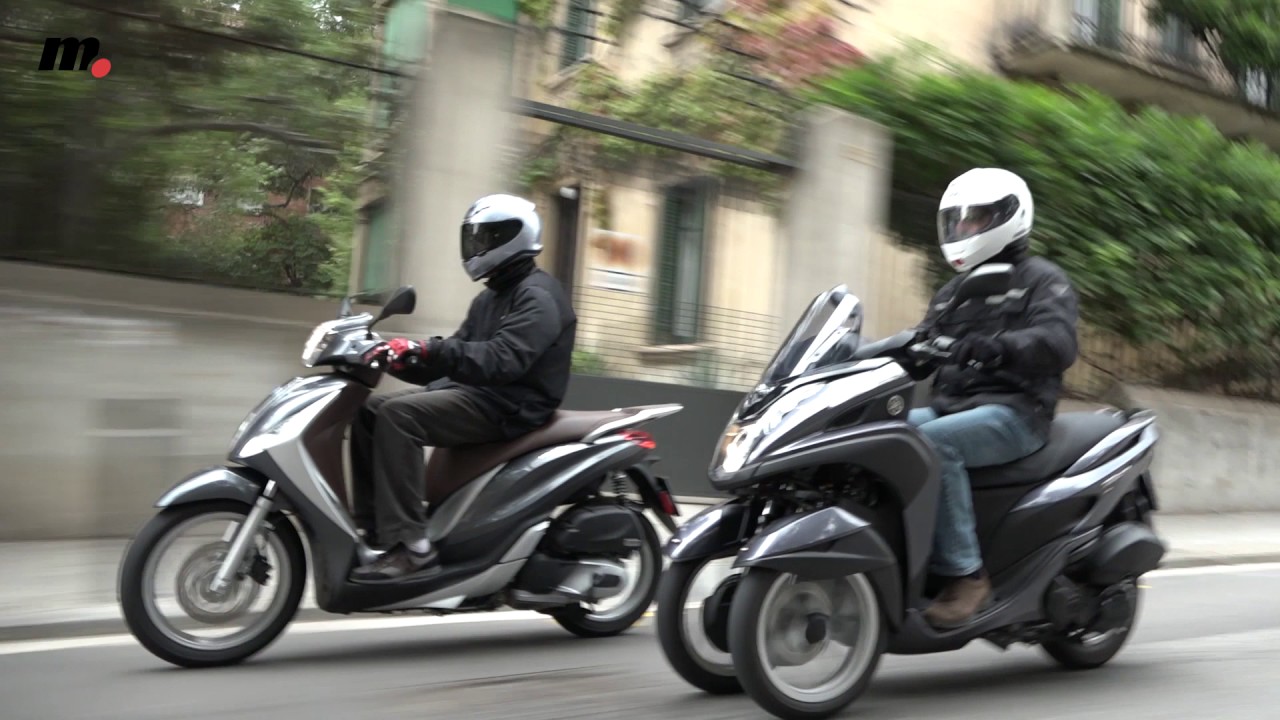 Comparativo scooter 125: ¿2 o 3 ruedas?