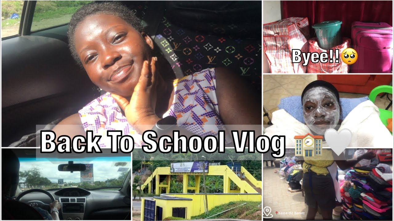 A GRWM Back to School 🏫 Vlog!||A Mini Glow🤍and Saying Byee to y’all ❣️#vlog#backtoschoolvlog