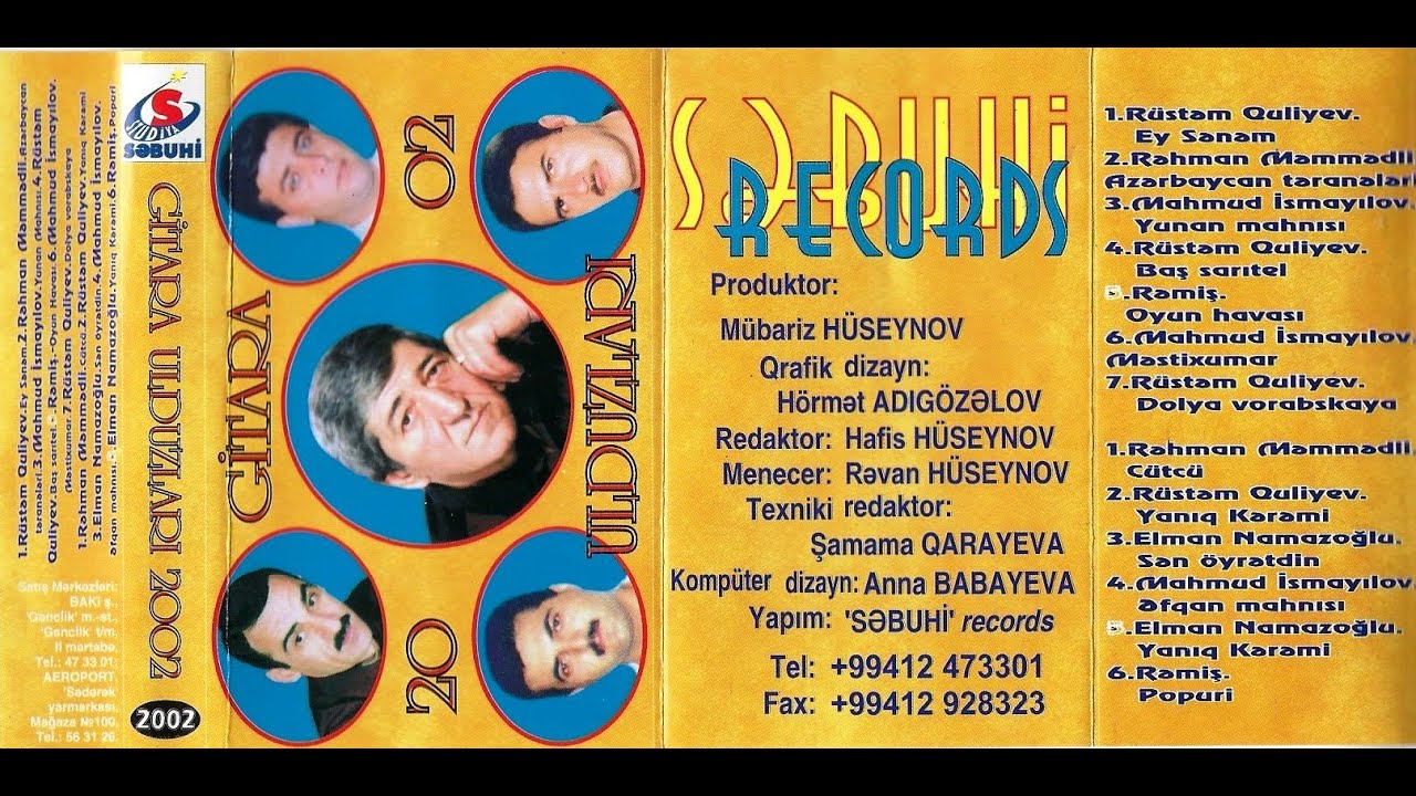 🎸Gitara Ulduzları* FULL ALBOM | 2002-ci il | 1saat 5dəq