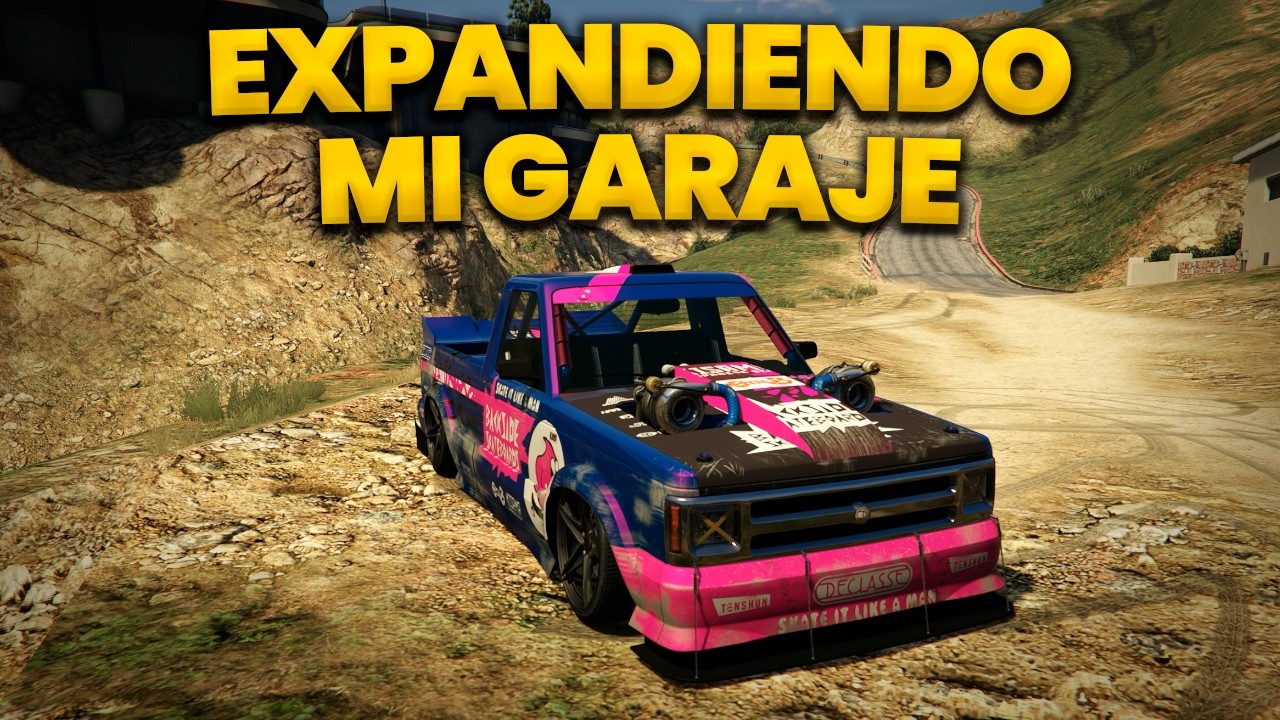 Modifiqué una LOCA CAMIONETA de DERRAPES! | Expandiendo mi Garaje GTA Online