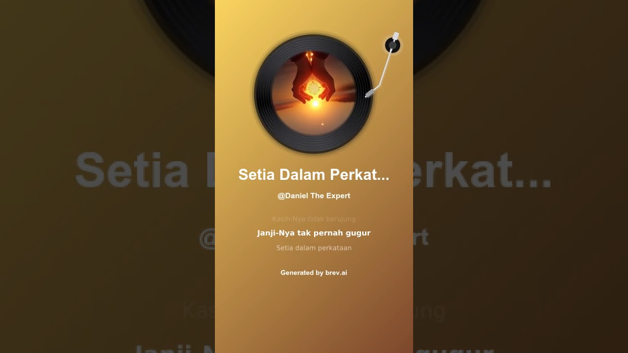 Setia Dalam Perkataan