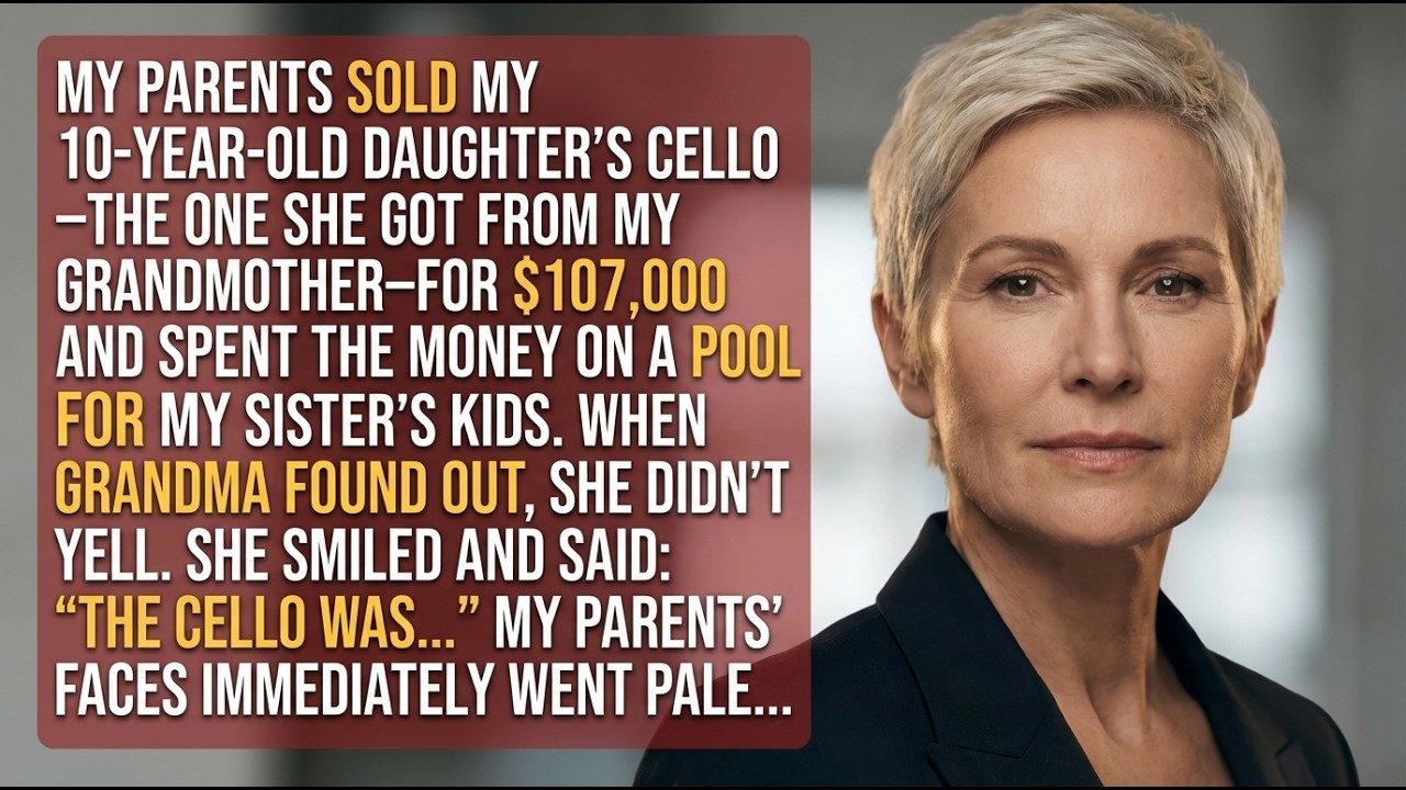 My Parents STOLE My Daughter's Cello—Then Great-Grandma's Trust Lawyer Showed Up