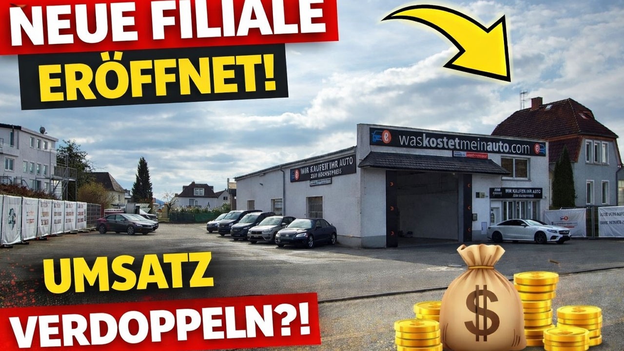 Ein Traum wird wahr – Neue Filiale eröffnet! 🚀 Verdoppeln wir unseren Umsatz 2026? Unternehmer Vlog