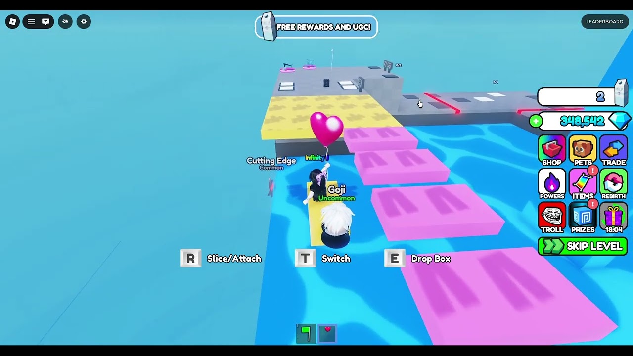 Roblox | Teamwork Puzzles 2 // Level Sliced (Solo) Guide