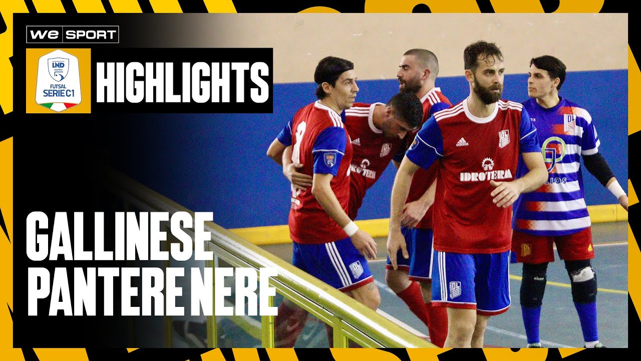 Gallinese vs Pantere Nere [Serie C1 Futsal Calabria - 17G]
