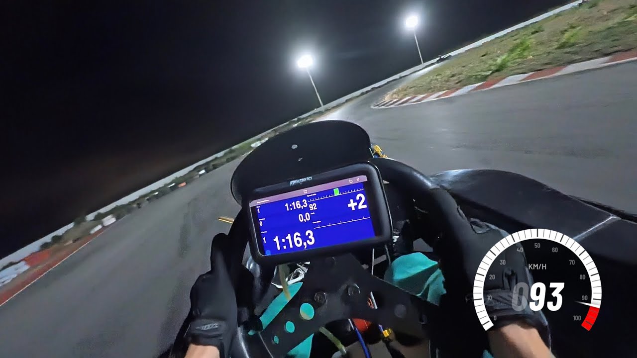 Kart Circuito M3 - Pilar/AL - 16/12/2025 - Largando em último e pegando P2 (Batendo PR 1:10,62)