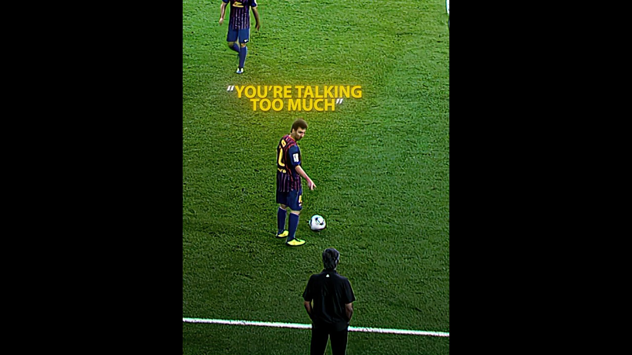 Messi vs Mourinho 😈☠️
