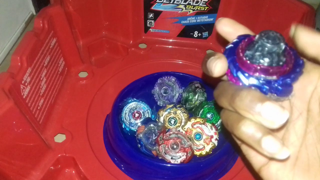 Première vidéo: présentation de ma collection de toupie beyblade burst