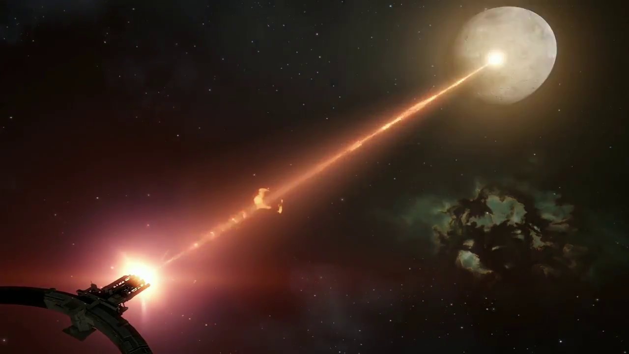 EVE Online: WIP Moon Mining Animation (from EVE Down Under 2017)