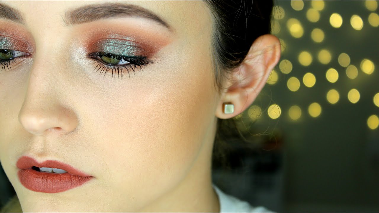 Mac Taupe Lipstick Tutorial- Dramatic Eyes