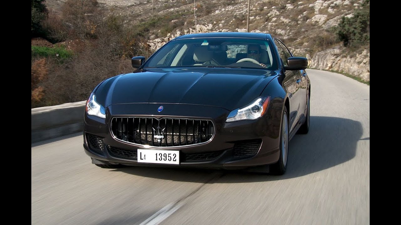 Maserati Quattroporte 2013 roadtest (English subtitled)