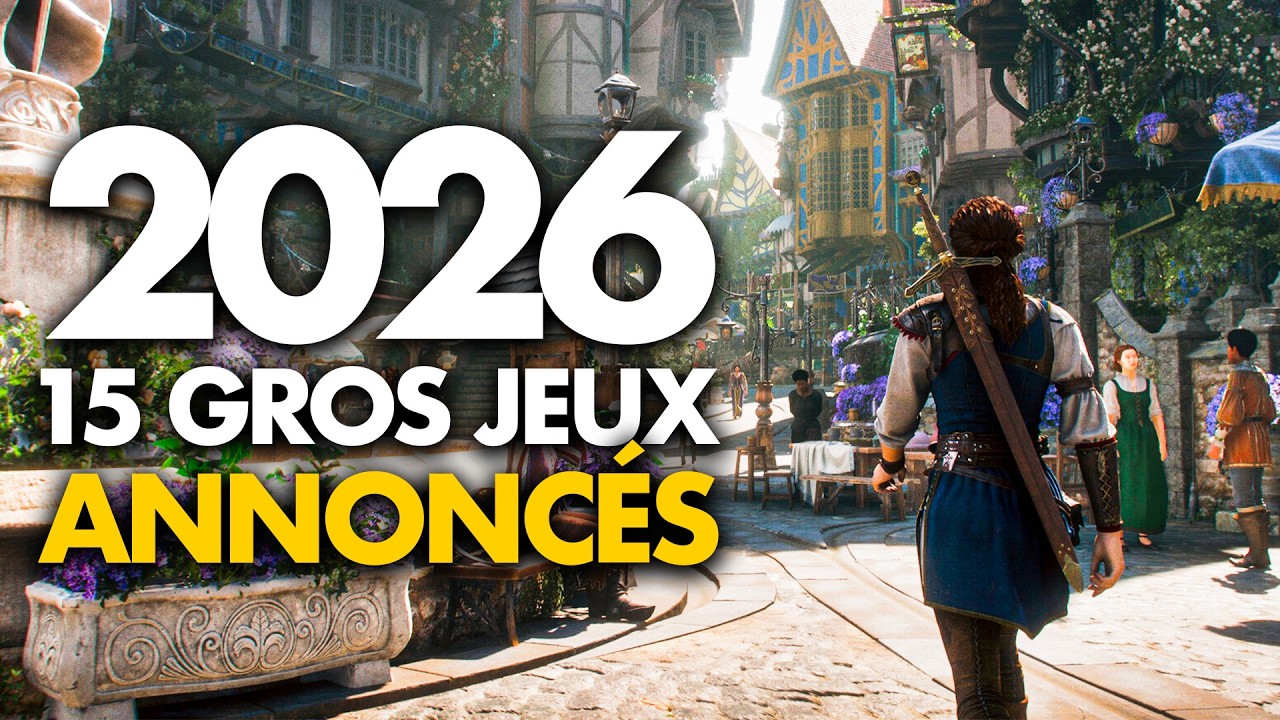 Votre COMPTE EN BANQUE va PLEURER : 2026 va &ecirc;tre DINGUE ! 💥 15 GROS JEUX &agrave; venir l'ann&eacute;e prochaine