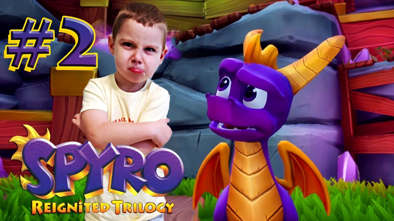 #2 Zagrajmy w Spyro - Ruszamy do nowego świata - gry dla dzieci po polsku - PS4/PS5 -