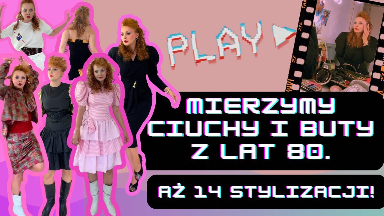 MIERZYMY UBRANIA I BUTY Z LAT 80.! ⚡️