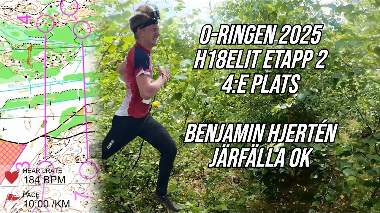 Orientering Headcam - Oringen 2025 Etapp 2, Medel, Odensjö, H18Elit
