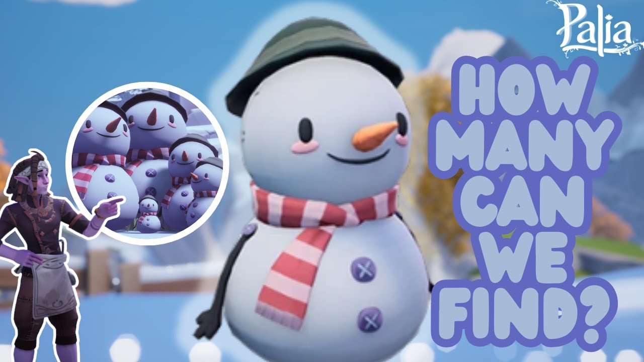 Collecting as many snowman plushies in 6 hours ⛄