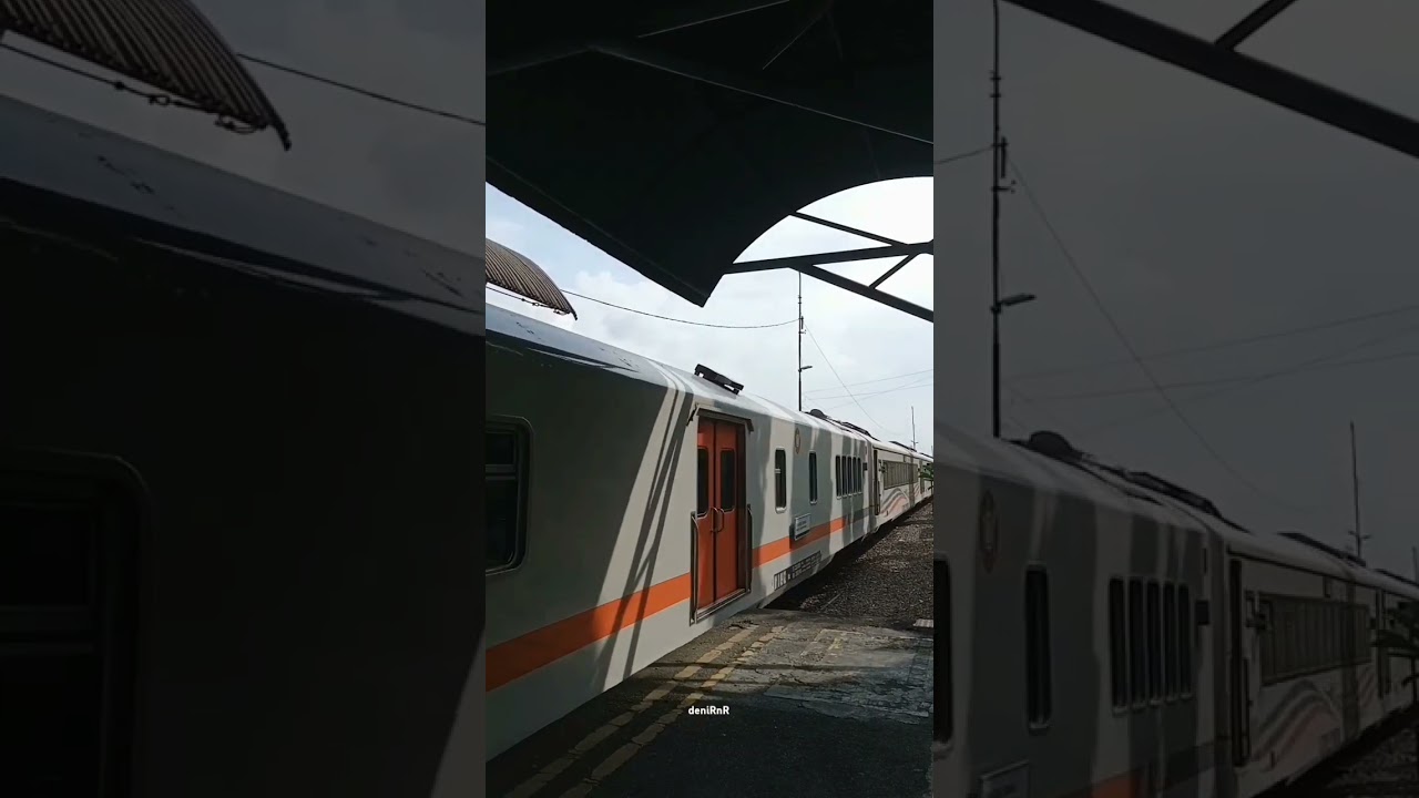 kereta lokal termewah #keretaapi #daop8surabaya #kaarjunoekspres