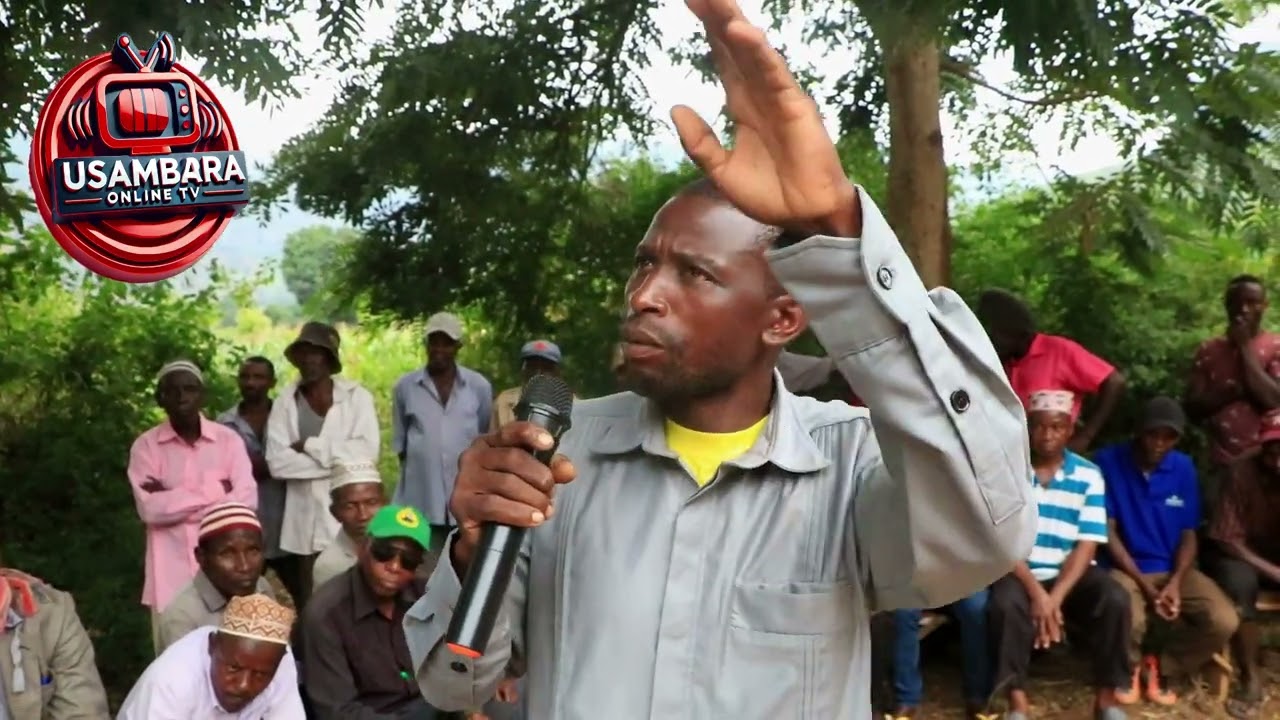 DC LUSHOTO:MKUU WA WILAYA YA LUSHOTO ZEPHANIA SUMAYE ANAENDELEA NA ZIARA  ZAKE  ZA KUTATUA KERO: