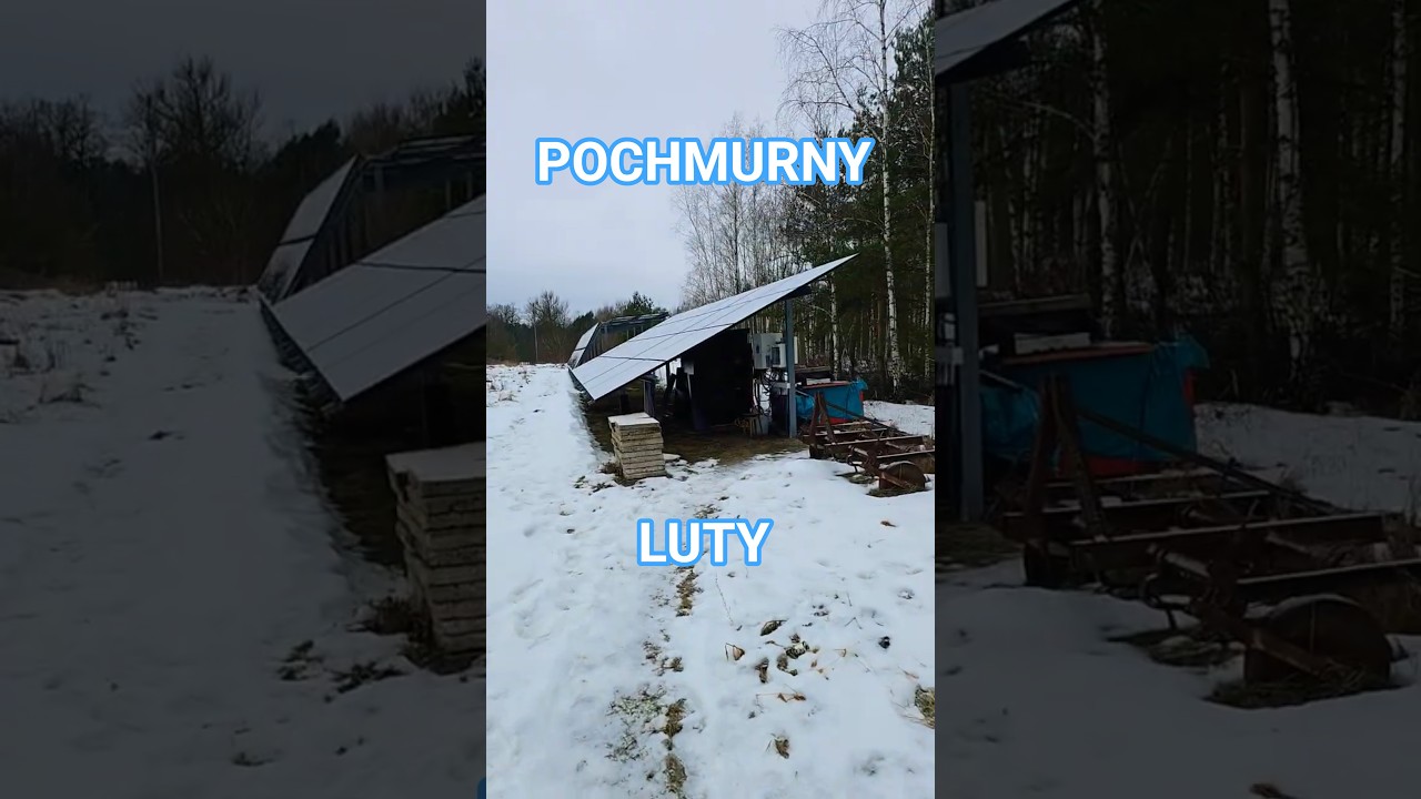 ponury i pochmurny LUTY 2026 a produkcja z pv