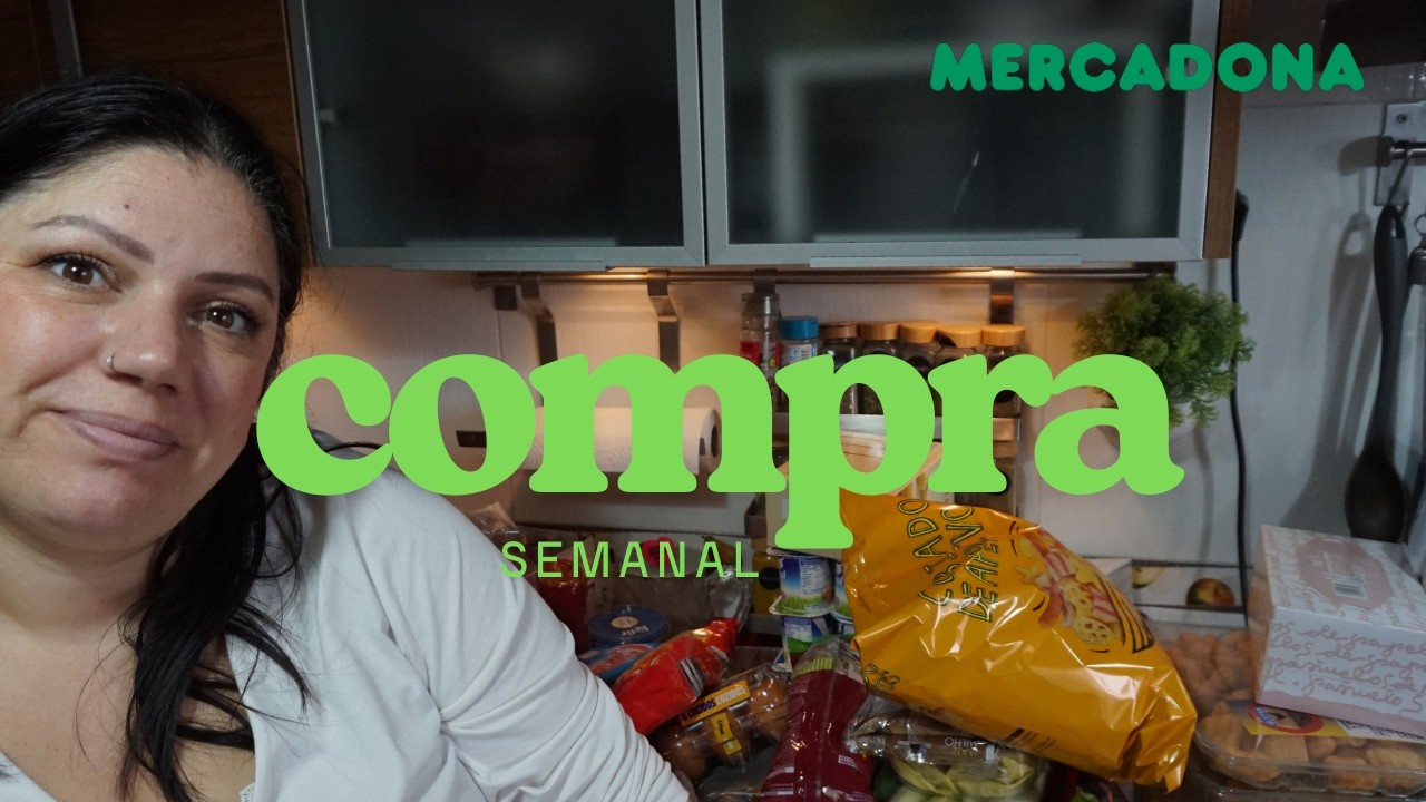 MERCADONA,compra semanal para 5💶💶💶