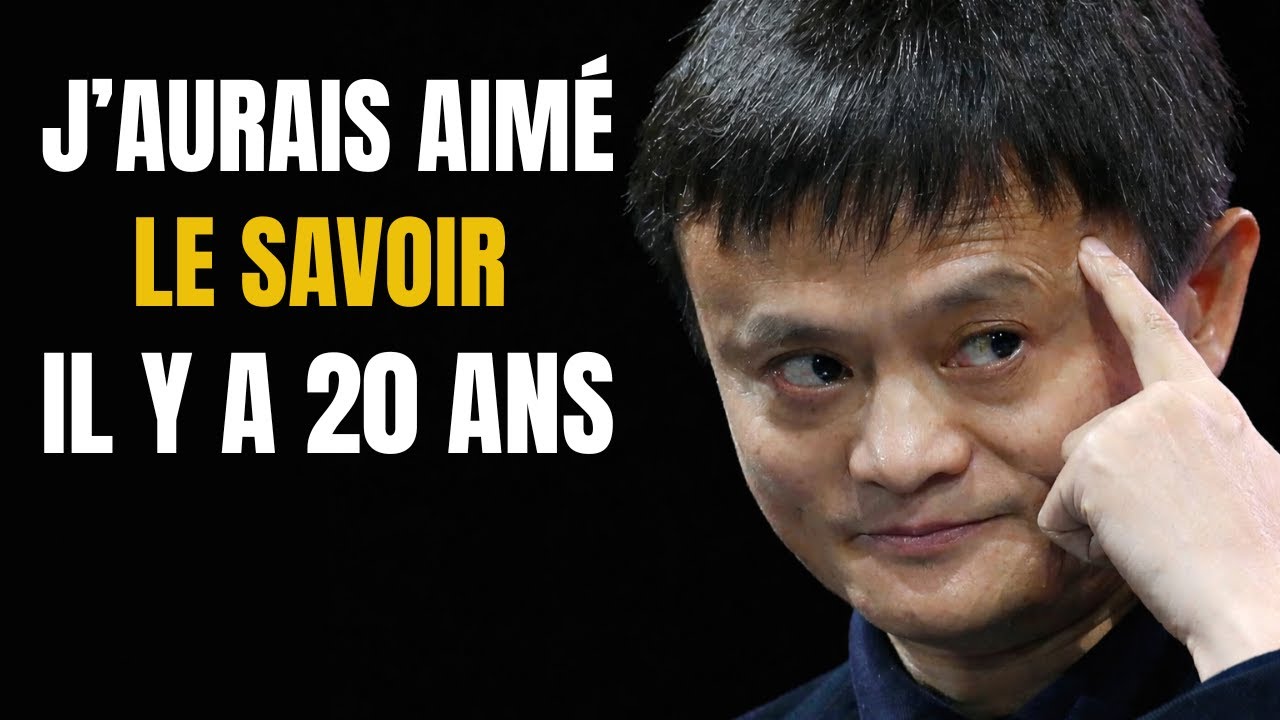Le Conseil Ultime de Jack Ma pour les Étudiants et Les Jeunes:tu peux échouer mais jamais abandonner