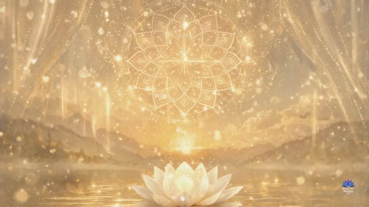 Lotus Temple 963 Hz 8H | Divine Union & Ascension Gateway | Sacred Light Frequency Meditation