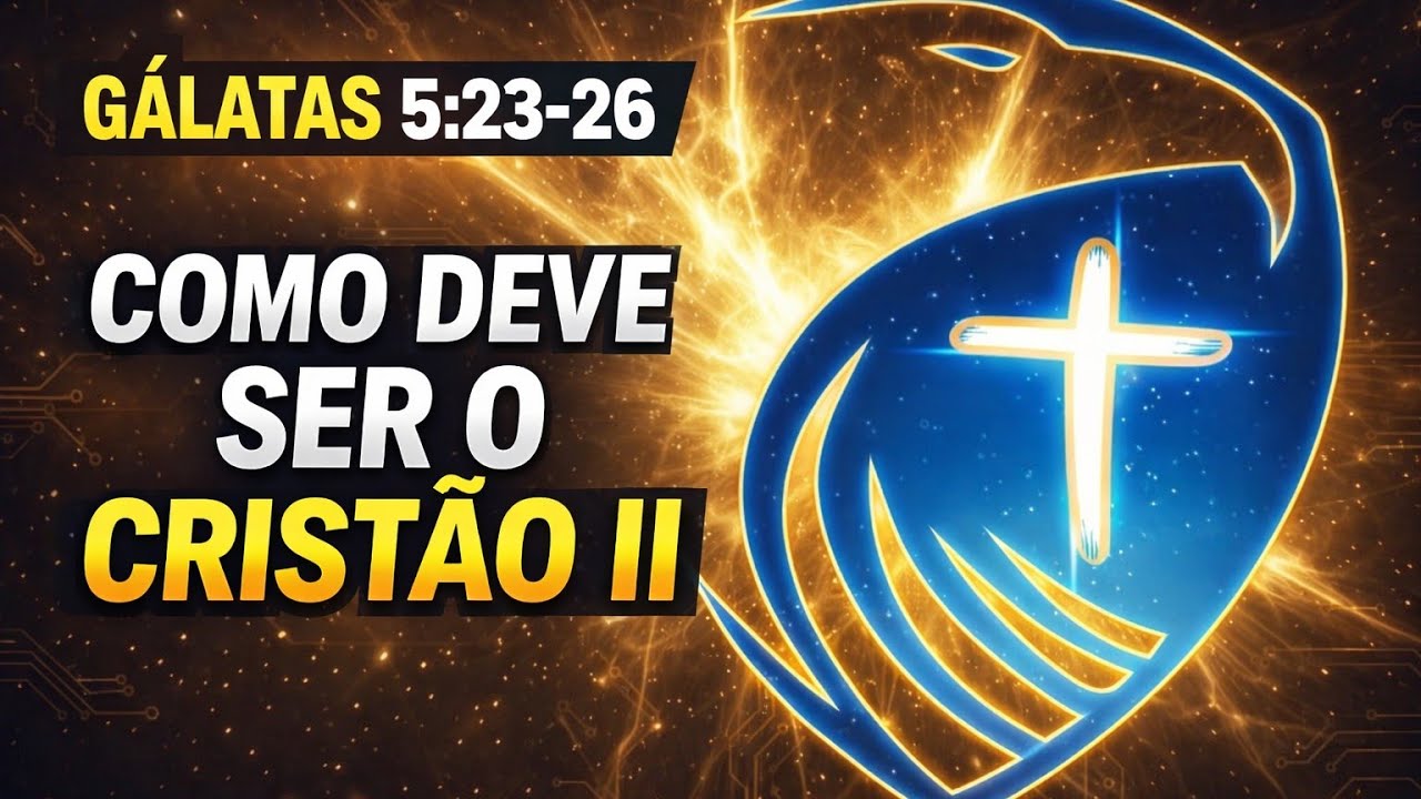GÁLATAS 5:23-26 / COMO DEVE SER O CRISTÃO II/#FRUTO DO ESPÍRITO / What a Christian Should Be Like II