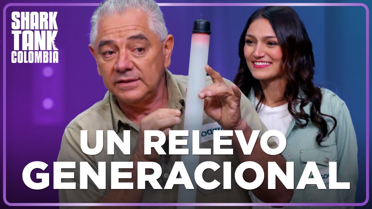 Padre e hija se lucen con sus herramientas agrícolas | Shark Tank Colombia