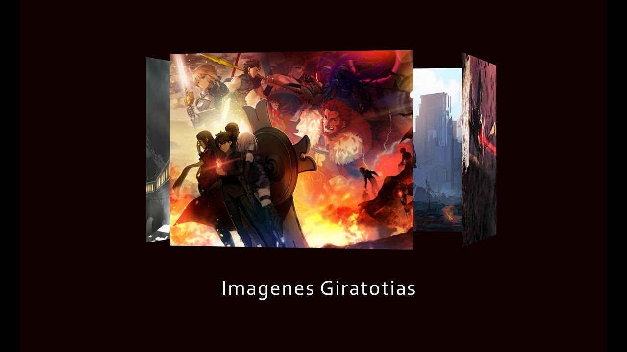 Imágenes Giratorias con HTML y CSS
