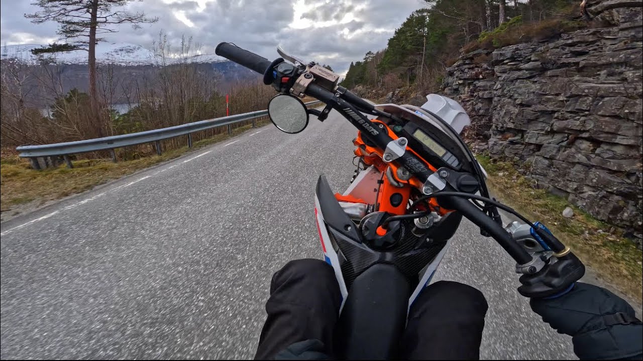 Ktm exc 125 chill ride🔥