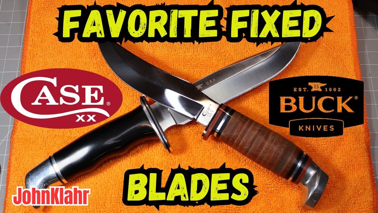 The Case XX 323-5 and the Buck 119 Special Straight Clip Point are my favorite Fixed Blade Knives