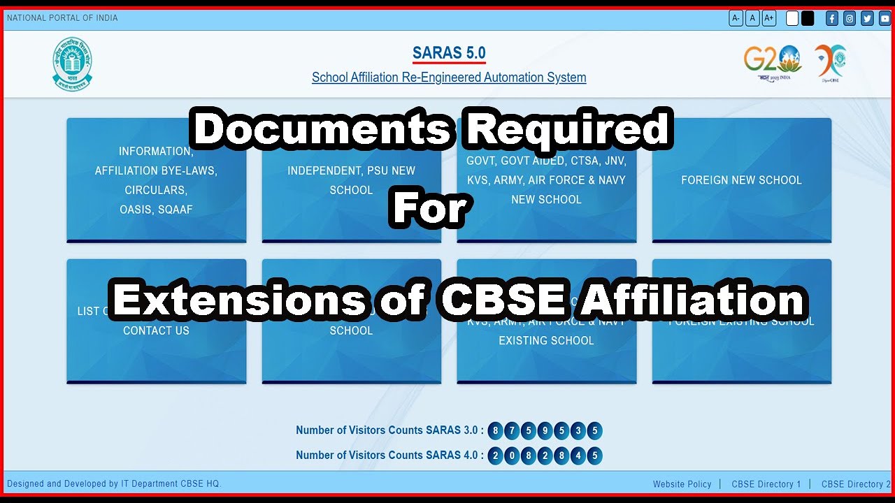 Необходимые документы для продления аккредитации CBSE | Процесс продления аккредитации CBSE