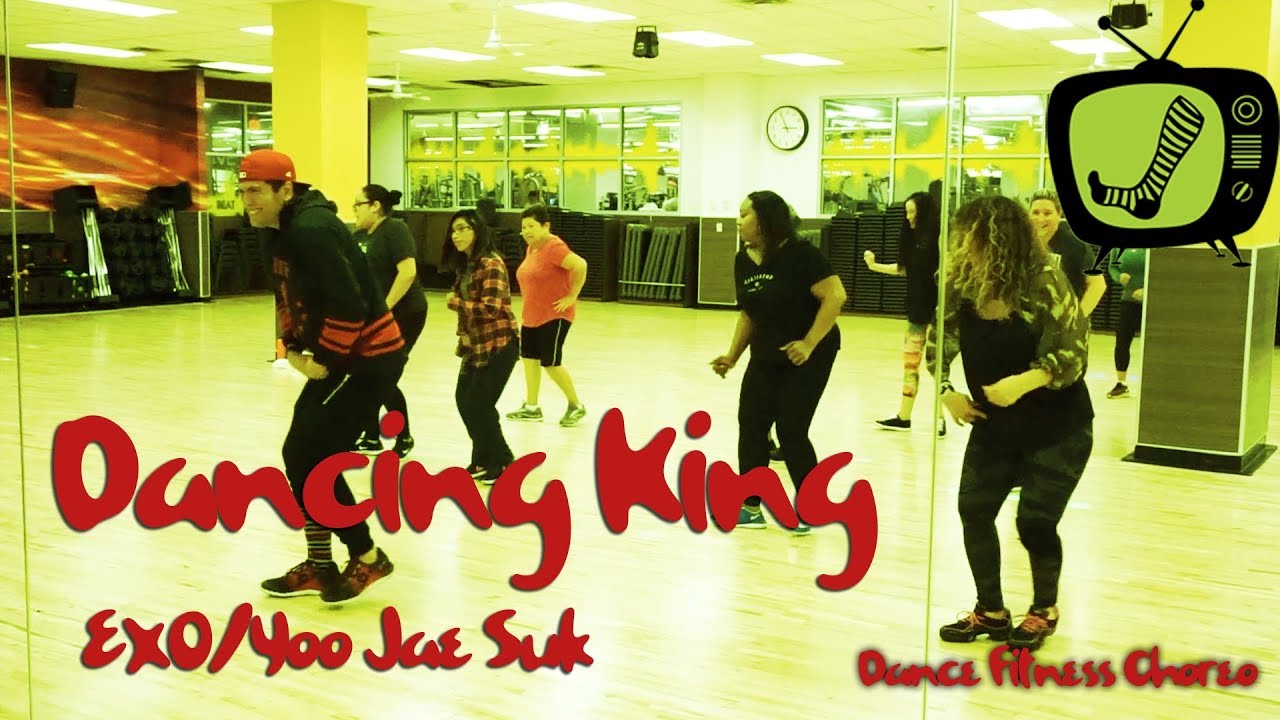Dancing King - Exo - Kpop Zumba Fitness Routine by Crazy Sock TV