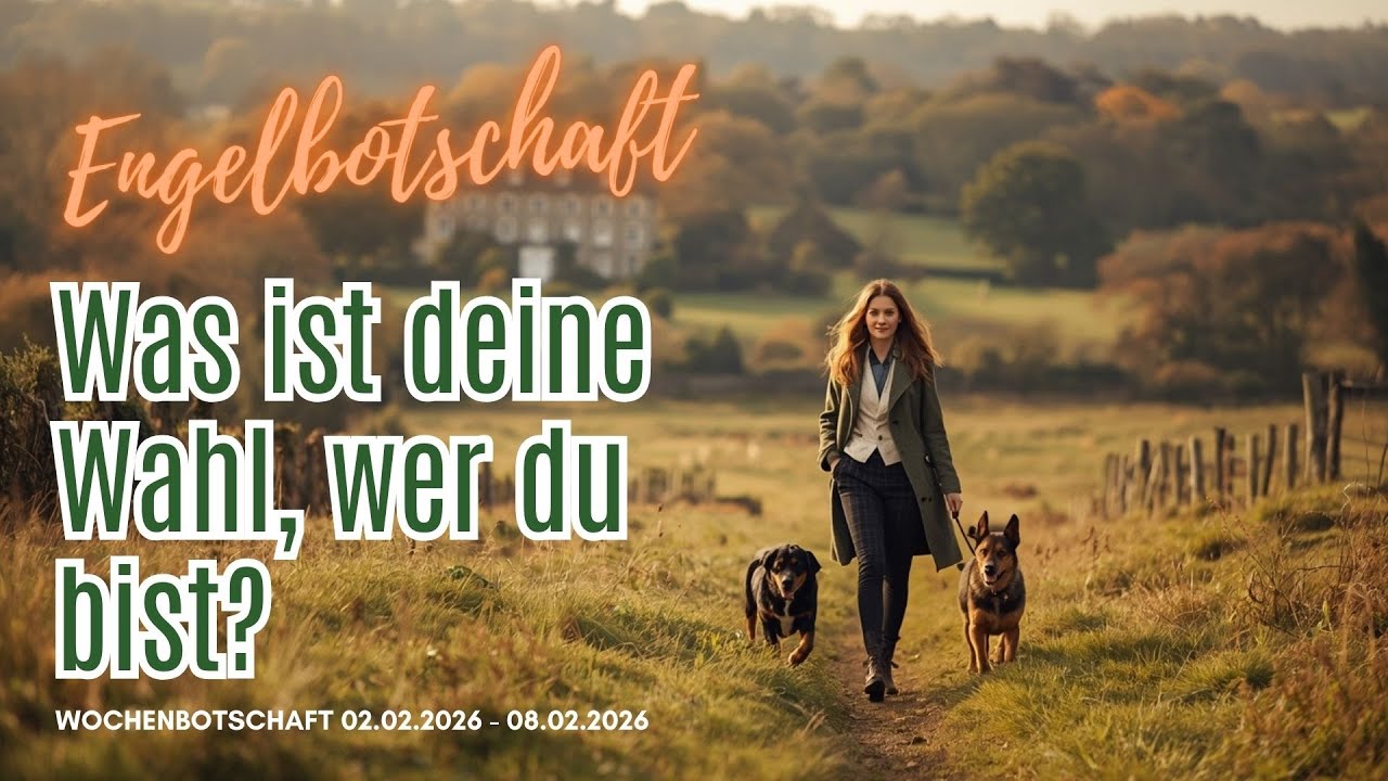 Deine Wochenbotschaft: Werde wer du sein willst 🕊️ Zuhause, Veränderung & Selbstbild