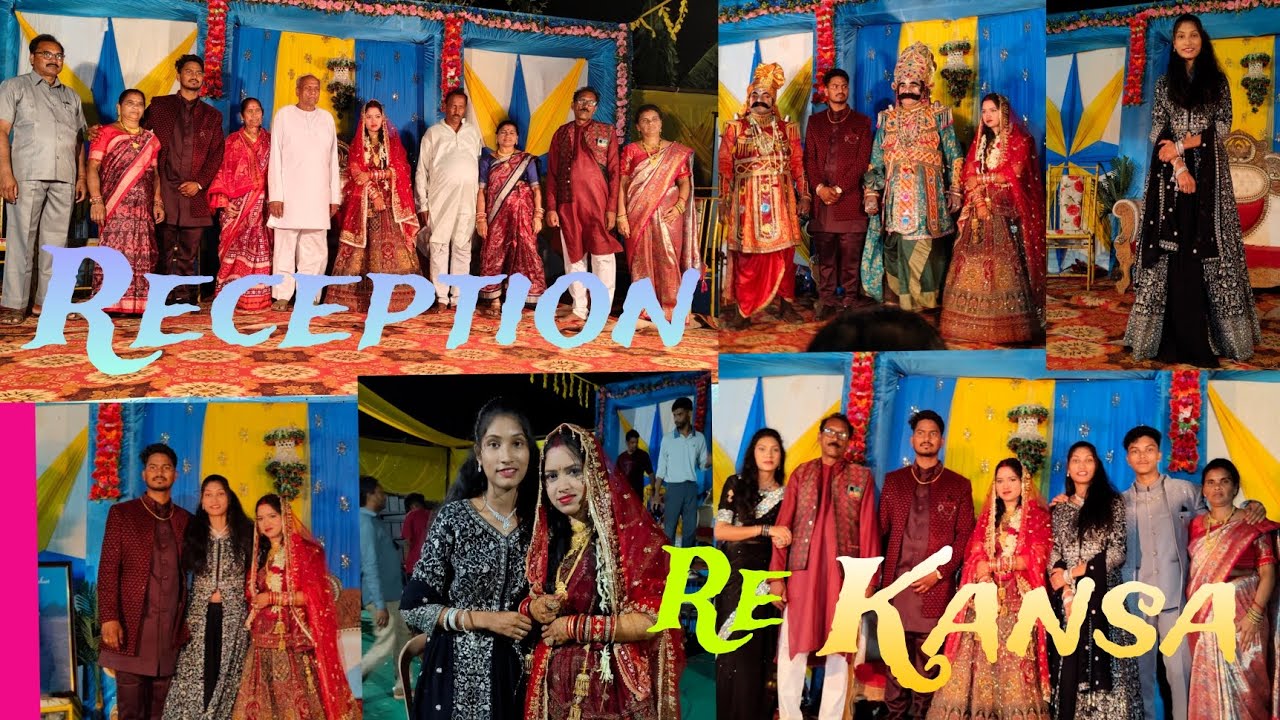 Dada ra Reception re 👑 kansa asichhan #reception #marrage# vloge