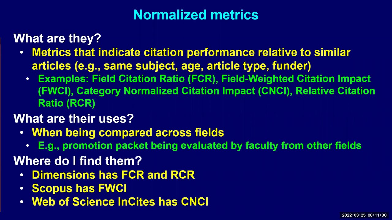 Introduction to Research Impact
