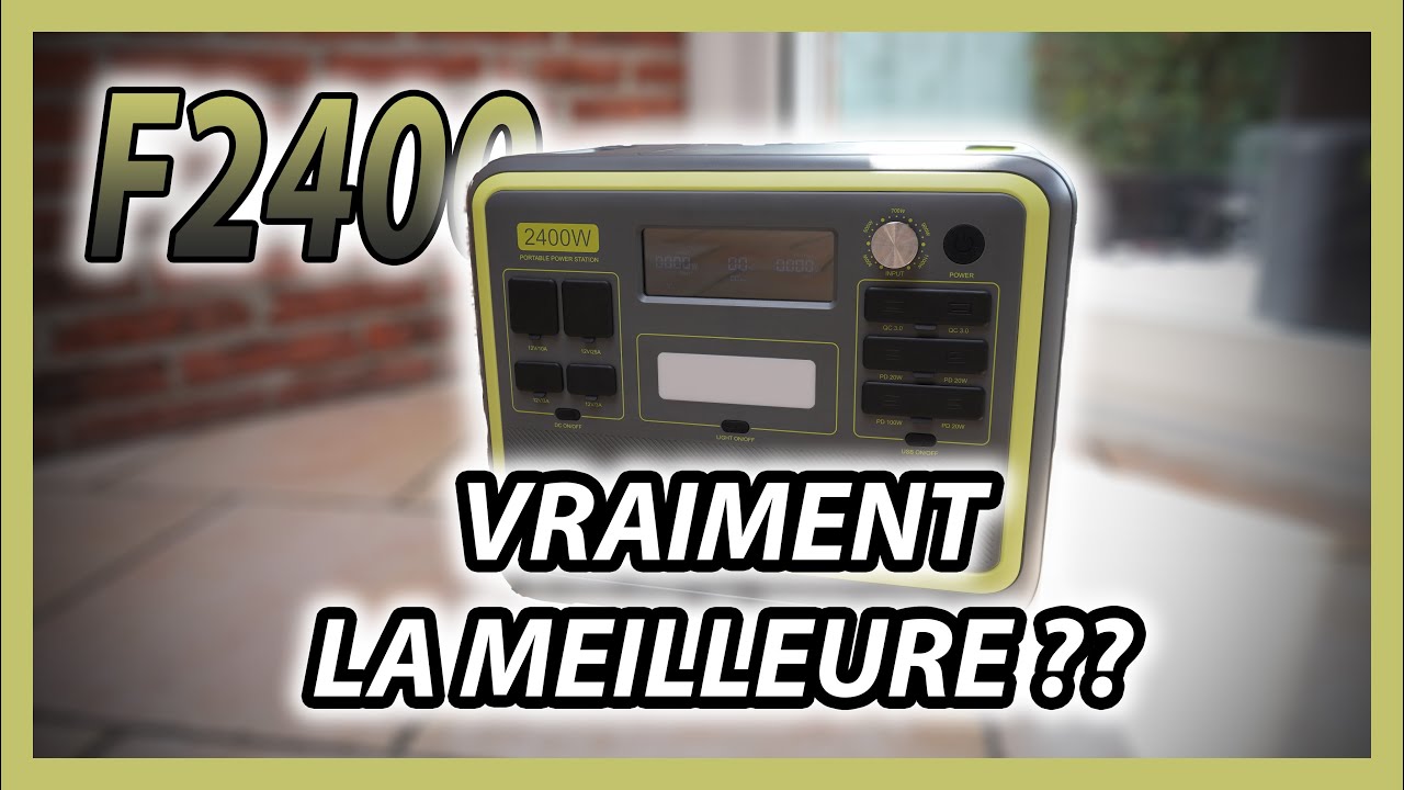 Fossibot F2400: La meilleure de toutes ?