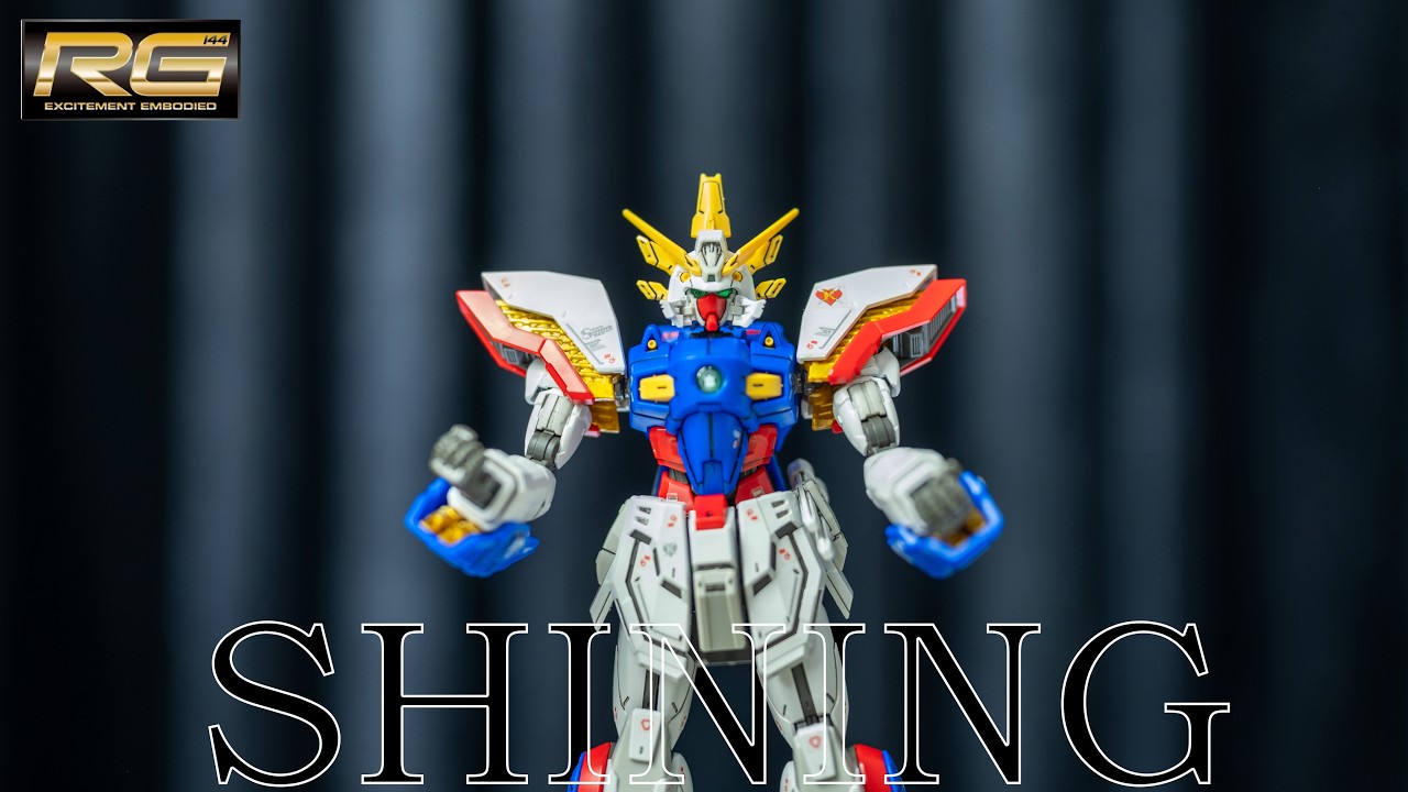 RG Shining Gundam | ASMR | SPEED BUILD
